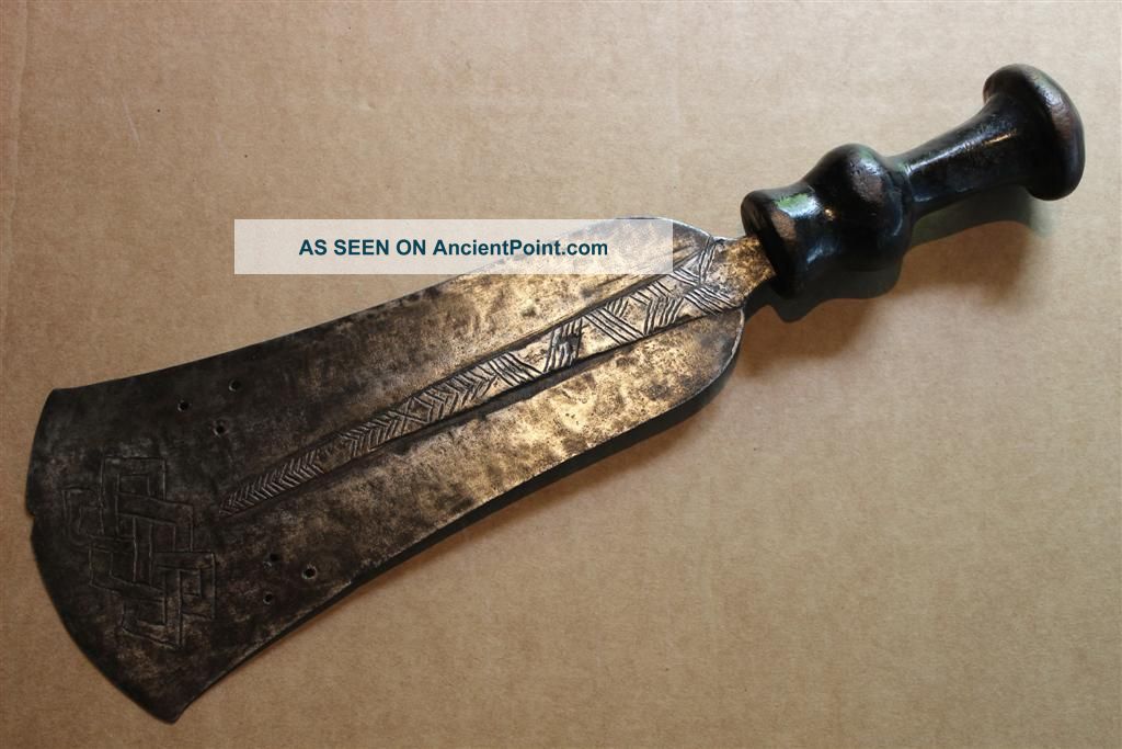 Congo Old African Knife Ancien Couteau D ' Afrique Kuba Afrika Kongo Africa Dolk Other photo