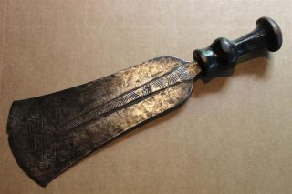 Congo Old African Knife Ancien Couteau D ' Afrique Kuba Afrika Kongo Africa Dolk photo