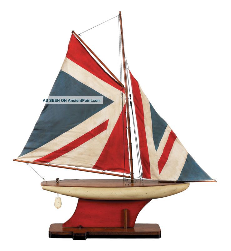 British Navy Union Jack Flag Pond Yacht Model 31 
