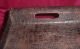 Vintage Art Deco Crocodile Serving Tray Wood Other photo 3