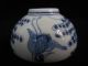 Chinese Blue And White Porcelain Ceramic Scene Drawing Snuff Bottles Snuff Bottles photo 1
