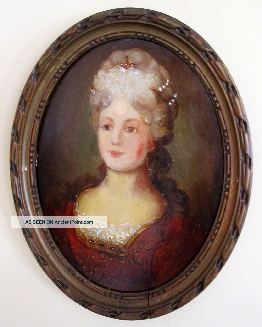 Antique Oil Painting - French School 18th Century Other photo