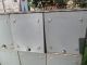 Old Industrial Table Or Wall Locker,  Tool Chest - Metal Primitives photo 7