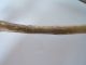 Antique Handcrafted Brass Fireplace Tongs / 10 3/4 