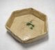 H259: Japanese Old Ki - Seto Pottery Ware Hexagon Plate Muko - Zuke Good Taste. Bowls photo 1