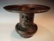 Important Museum Quality Antique Japanese Bronze Dragon Vase Signed Edo Meiji Vases photo 7