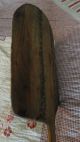 Darling Old 19th Cent.  Primitive Country Hand Carved Wooden Dough/bread Board Primitives photo 9