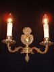 Amazing Old French Bronze Art Nouveau Style Sconces Chandeliers, Fixtures, Sconces photo 3