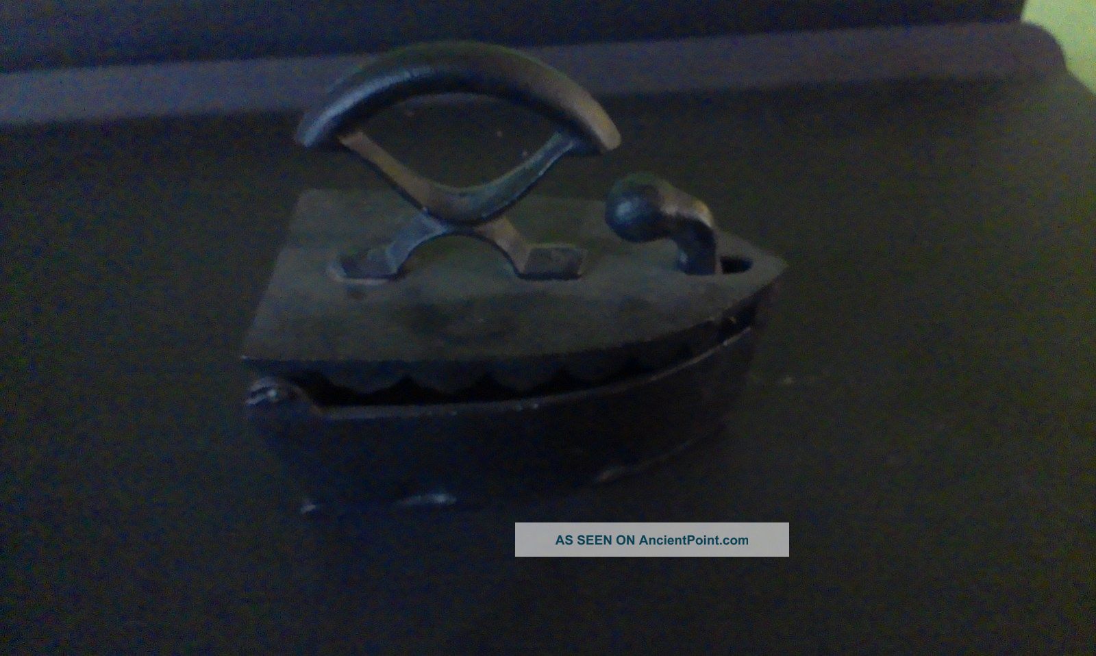 Antique Coal Iron Primitives photo