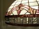Vtg.  Bronze Slag & Beveled Glass Chandelier Quality Pendent Light Fixture Chandeliers, Fixtures, Sconces photo 4