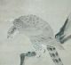 Japanese Hanging Scroll: Hawk And Waterfall @55 Paintings & Scrolls photo 1