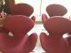 4 Arne Jacobsen & Fritz Hansen Swan Chairs 1958 - 1960 Mid-Century Modernism photo 6