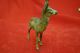 Rare Vienna Bronze Set Of Male & Female Deer Excellent Quality 1900s Metalware photo 8
