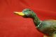 Fantastic Antique Austrian Vienna Mallard Duck Metalware photo 1