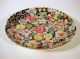 Chinese Famille Rose Porcelain Plate Mille Fleur,  Qianlong Mark,  19th Century Plates photo 1