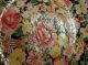 Chinese Famille Rose Porcelain Plate Mille Fleur,  Qianlong Mark,  19th Century Plates photo 6