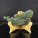 Chinese Hetian Jade Statue - Fortune Cabbage Nr Other photo 5