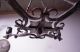 Fantastic - Quality Hand Made Wrought Iron Art 4 - Light Chandelier Chandeliers, Fixtures, Sconces photo 8