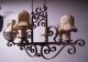 Cool Art Nouveau Museum Quality Hand Wrought Iron Art 6 - Light Chandelier Chandeliers, Fixtures, Sconces photo 2