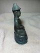 Rare Thai Buddha Amulet Iron Monk Statue 7 Amulets photo 3