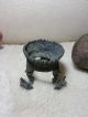 Rare Thai Buddha Amulet Old Thai Conch Statue Amulets photo 2