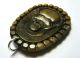 Antique Happy Buddha Pendant Chinese Old Jade Carving Amulet Silver Ring Necklaces & Pendants photo 5
