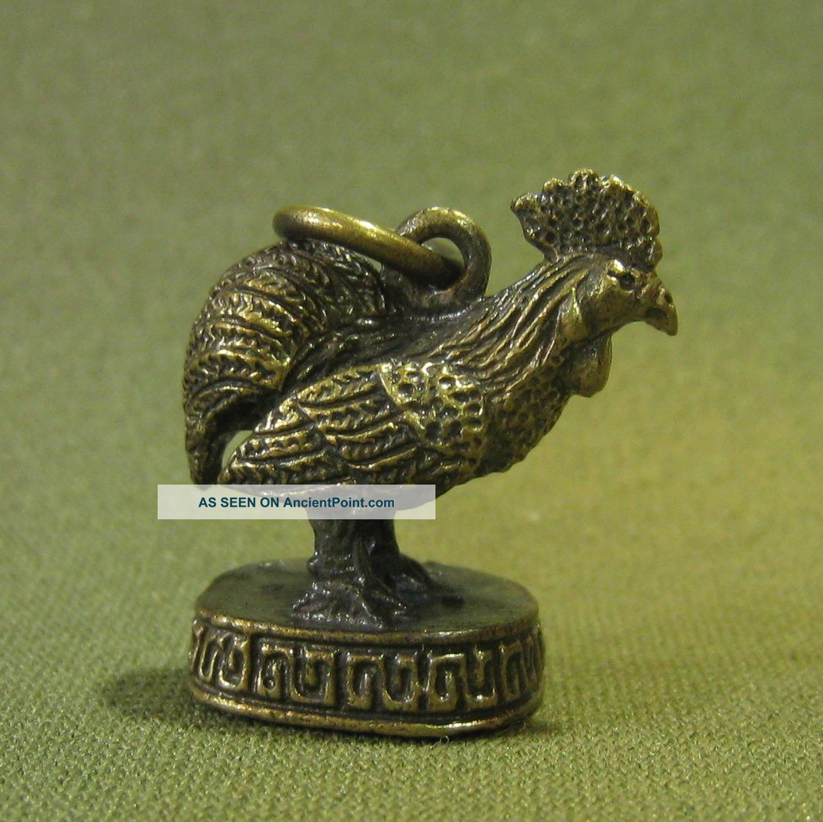Wealth Hen Rich Lucky Sacred Charm Thai Amulet Pendant Amulets photo