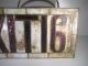 Aafa Art Deco Movie Theatre Stained Glass Exit Sign Vintage Nyc Trade Sign 1900-1940 photo 4