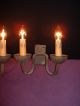 Old French Wrought Iron Sconces Chandeliers, Fixtures, Sconces photo 1
