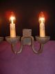 Old French Wrought Iron Sconces Chandeliers, Fixtures, Sconces photo 6