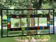 40 Color Beveled Sampler Large Stained Glass Window Panel Nr 1940-Now photo 7
