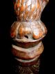 African Tribal Statue Sculpture Ethnographic Art Decor Carved W/monkey On Top Sculptures & Statues photo 6