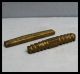 2 Massive Brancusi - Esque 18 - 19thc Akan Gold Weights,  8.  5 + 9 Cms In Length Other photo 4