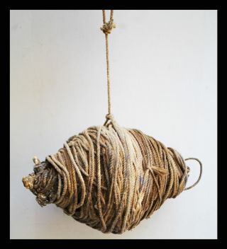 An Interesting,  Tightly Bound Power Object,  Ewe Tribe From Ghana photo