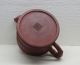 China Zi Sha Teapot Dark - Red Enameled Pottery Teapot Decorate Bamboo Teapots photo 3