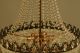 24.  01  Width Big French Antique Style Crystal Chandelier Purse Lamp Lighting Chandeliers, Fixtures, Sconces photo 9