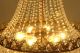 24.  01  Width Big French Antique Style Crystal Chandelier Purse Lamp Lighting Chandeliers, Fixtures, Sconces photo 5