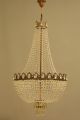 24.  01  Width Big French Antique Style Crystal Chandelier Purse Lamp Lighting Chandeliers, Fixtures, Sconces photo 6