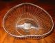 Vintage Heart Shaped Silver Wire Tabletop Basket By International Silver Co. Baskets photo 2