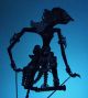 Wayang Kulit Indonesien Schattenspielfigur Marionette Shadow Puppet Vintage Db54 Pacific Islands & Oceania photo 4