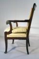 2 Antique French Empire Rams Head Chairs & Gilt Ormolu Circa 1820 - 1830 1800-1899 photo 1