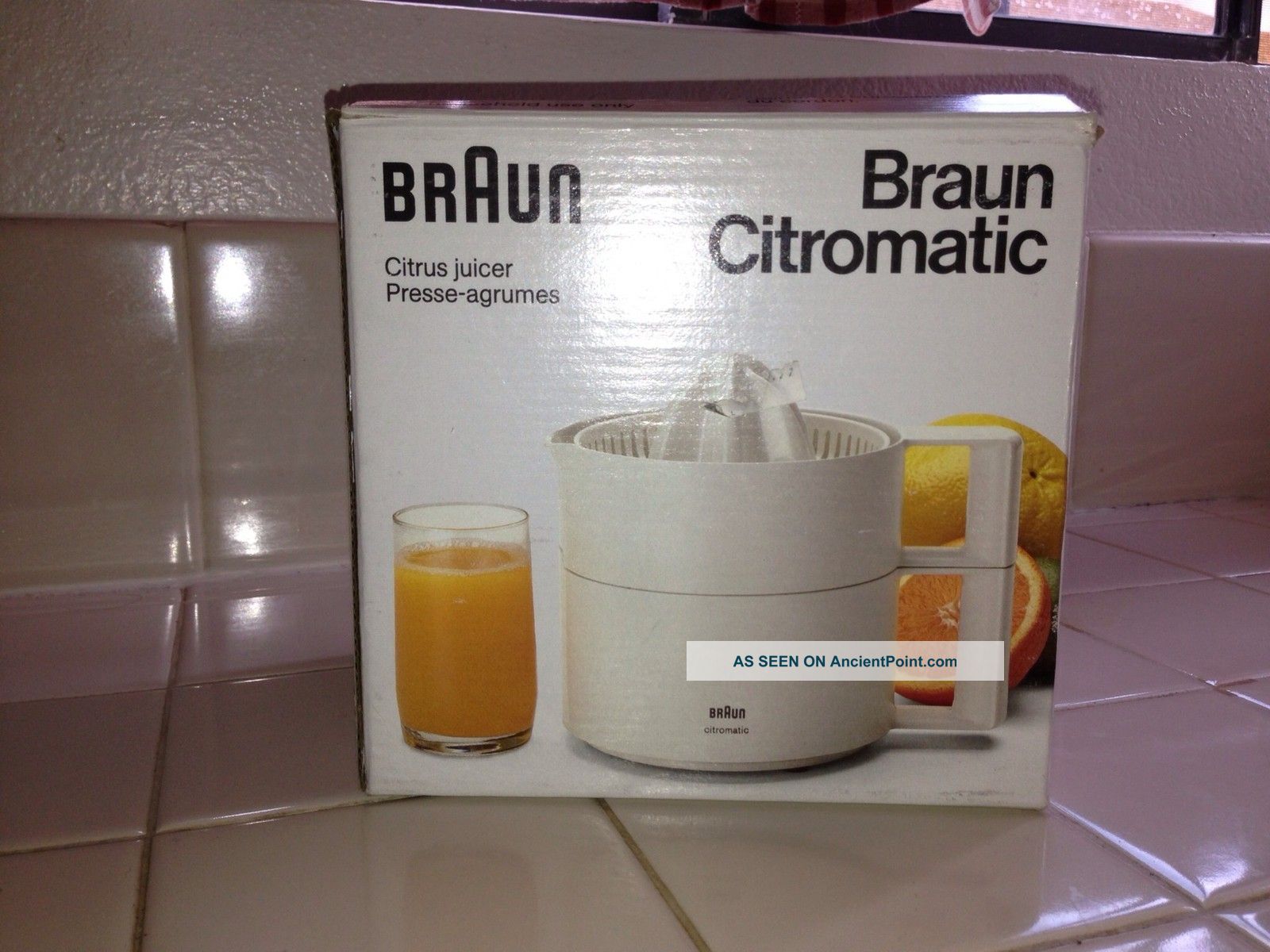 Nib Braun Mpz 4 Citromatic Citrus Juicer Mid-Century Modernism photo
