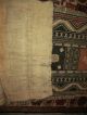 Old 19th Century Antique Polynesian Tapa Cloth Edges Worn And Frayed (ruffled) Pacific Islands & Oceania photo 4