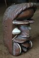 Older African Guere Wobe Mask With Metal Teeth Masks photo 2