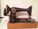 Antique / Vintage Singer 66 (k) Hand Crank Sewing Machine W/lotus Decals Sewing Machines photo 9