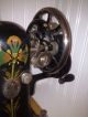 Antique / Vintage Singer 66 (k) Hand Crank Sewing Machine W/lotus Decals Sewing Machines photo 2