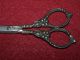 German.  925 Sterling Silver Scissor Embroidery Sewing,  R M & Co - Floral & Scroll Other photo 4