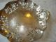 Fine Primrose Silverplate Antique Chased Pierced Art Footed Dish Tray Platter Platters & Trays photo 4