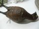 Vienna Bronze Cold Painted Partridge Grouse C1900 - Austria Metalware photo 10