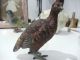 Vienna Bronze Cold Painted Partridge Grouse C1900 - Austria Metalware photo 6